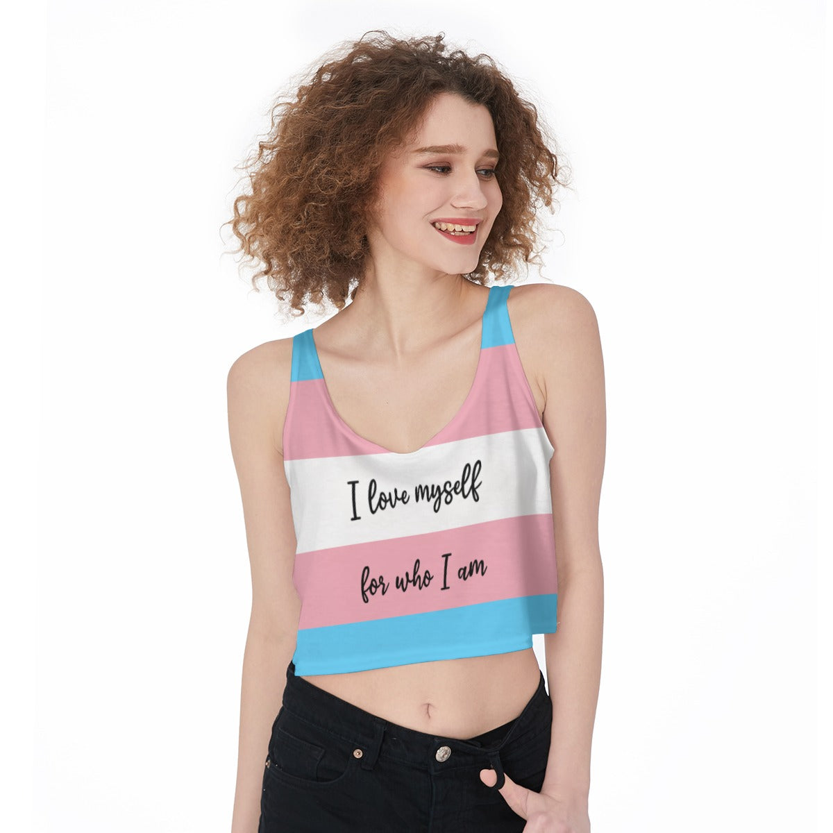 I Love Myself Crop Top