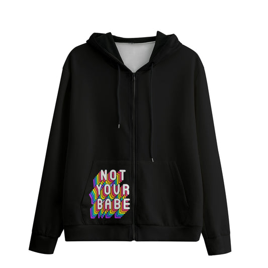 Not Your Babe Hoodie with pocket