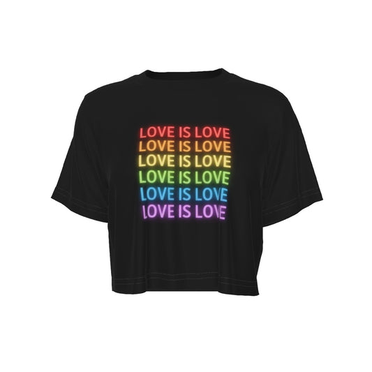 Love is Love Crop Top