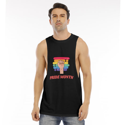 Pride Month O-Neck Long Tank Top