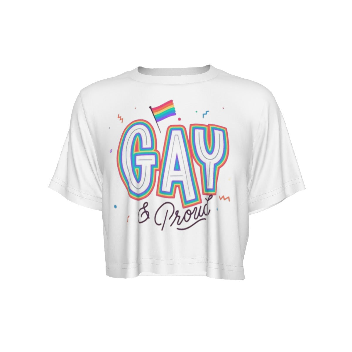 GAY and Proud Crop Top