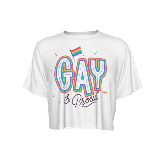 GAY and Proud Crop Top