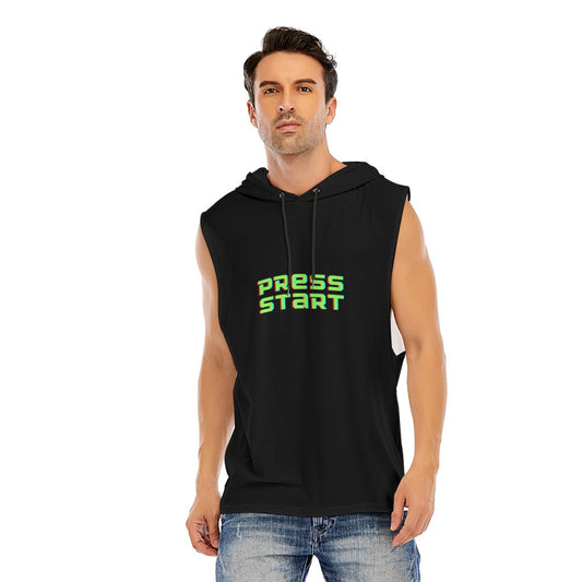 Press Start Sleeveless Hoodie