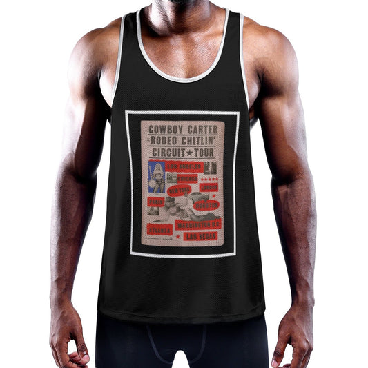 Cowboy Carter Rodeo Circuit Tour Muscle Tank Top
