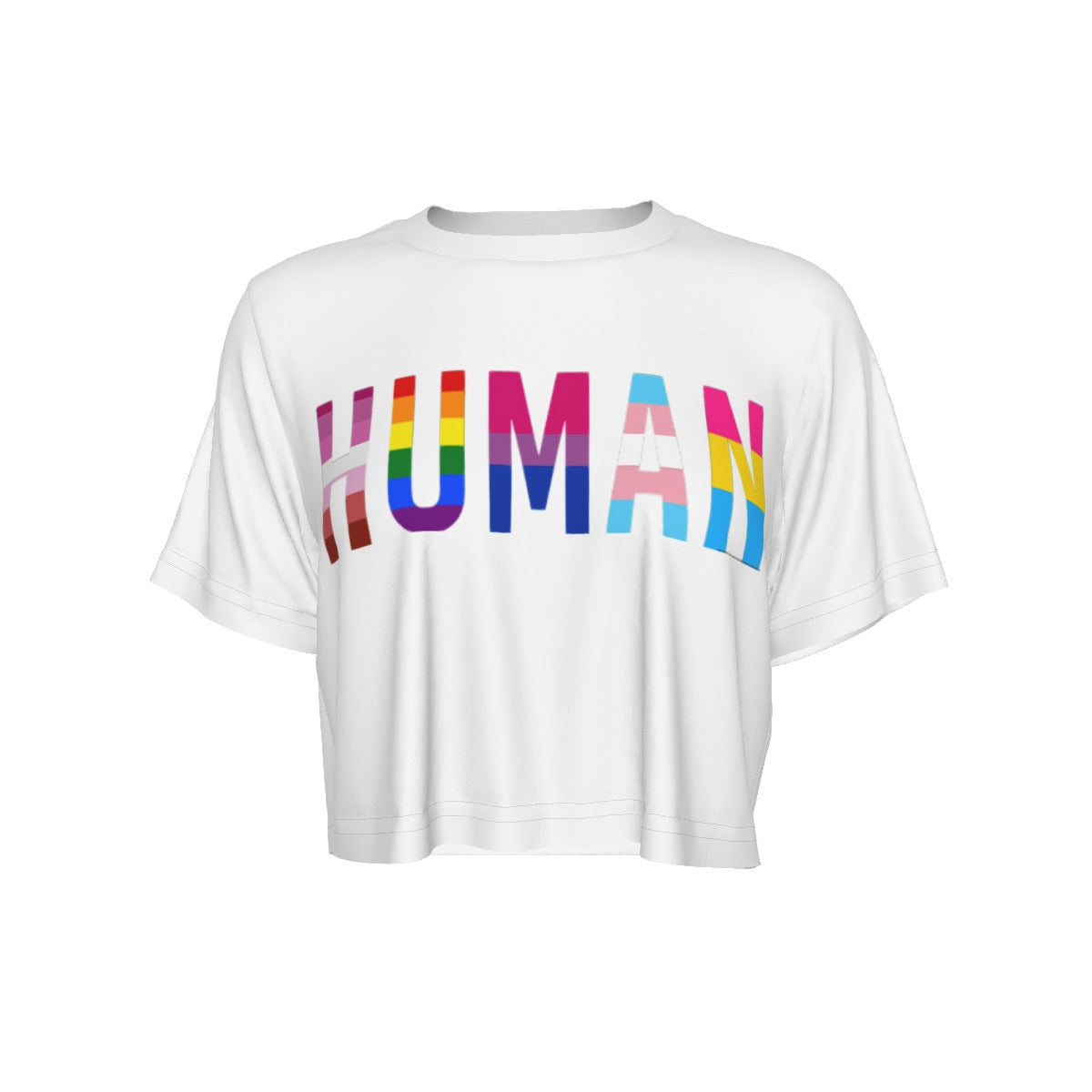 I'm Human Crop Top