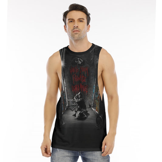 Ghostface in action Long Tank Top