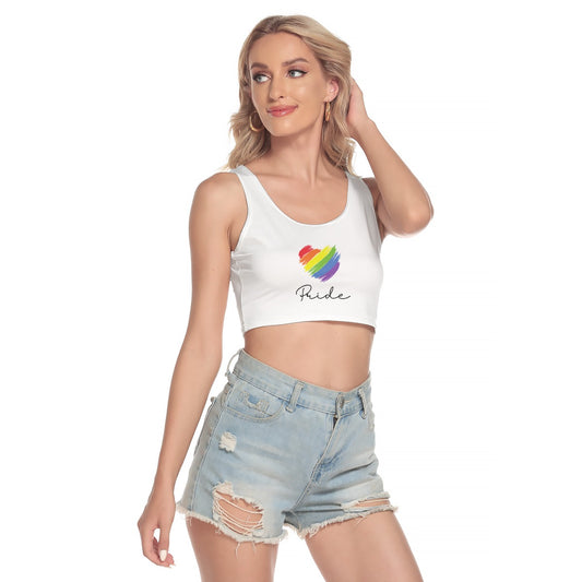 Pride Sport Crop Tank Top