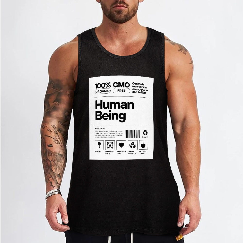 Human Being Tank Top