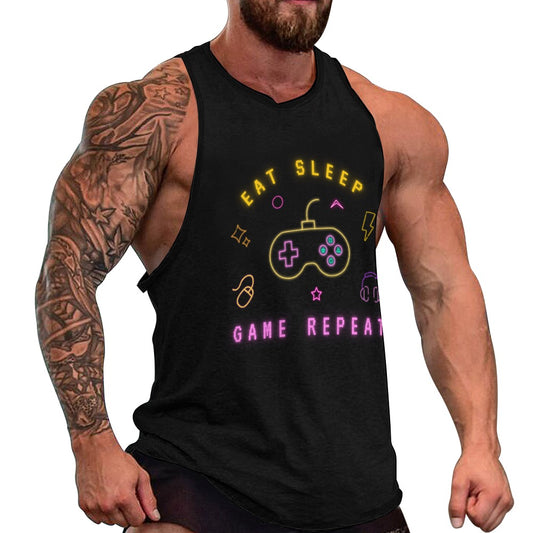 Eat Sleep Game and Repeat Tank Top