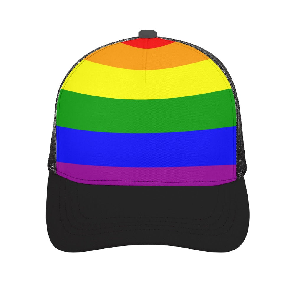 Baseball Cap Bent glue rear hollow (multi-color optional)
