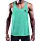 Turquoise Muscle Tank Top