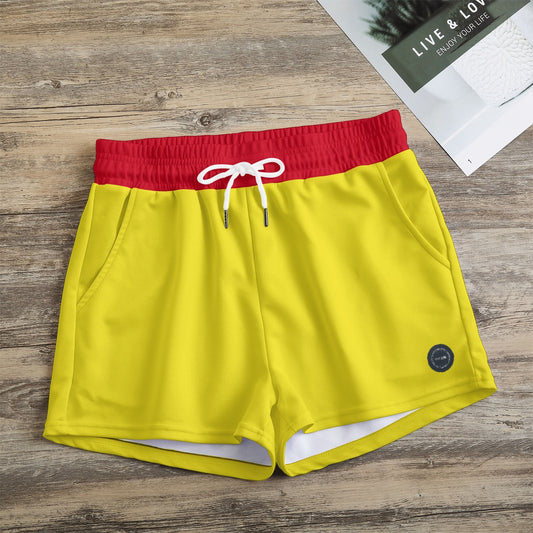 Red and Yellow Short