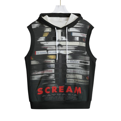 Scream VHS Hooded Vest