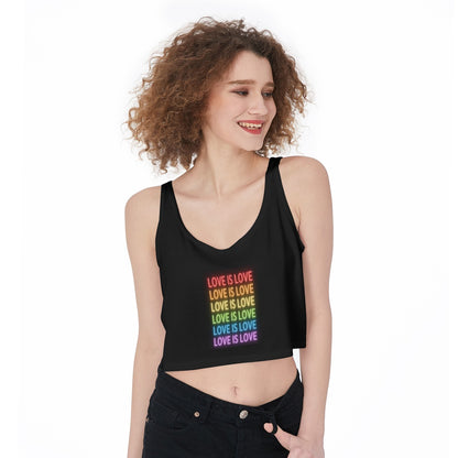 Love is Love Crop Top