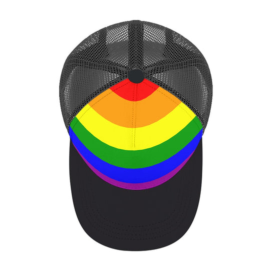 Baseball Cap Bent glue rear hollow (multi-color optional)