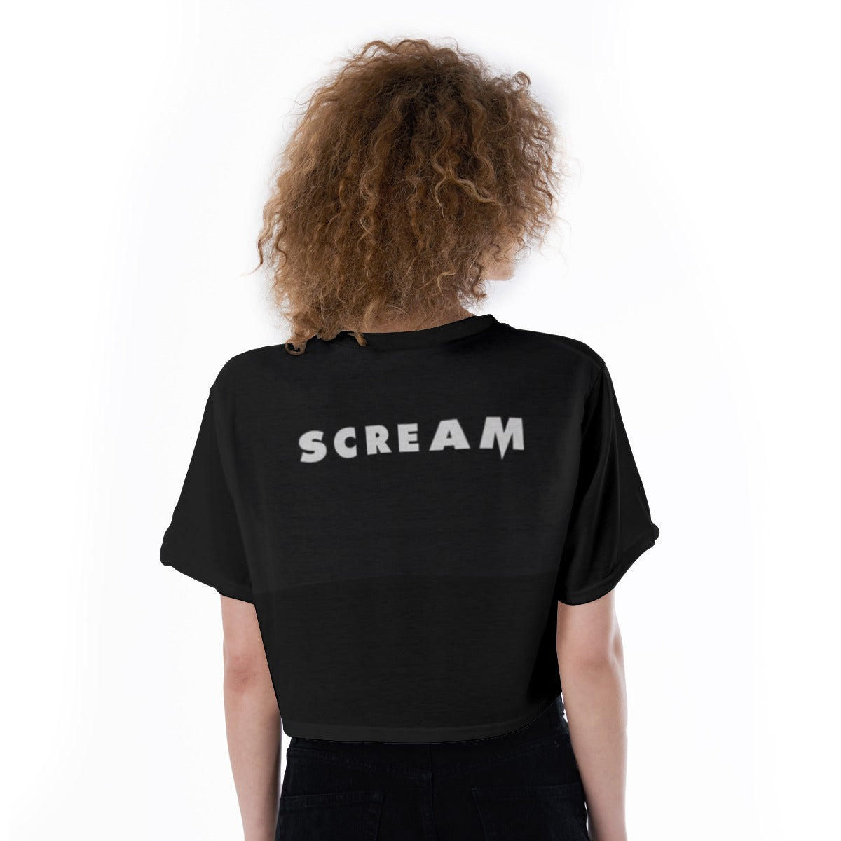 SCREAM Crop Top