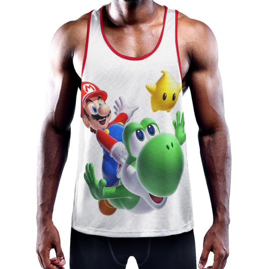 Mario and Yoshi Tank Top