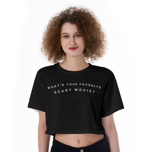 Ghostface Crop Top