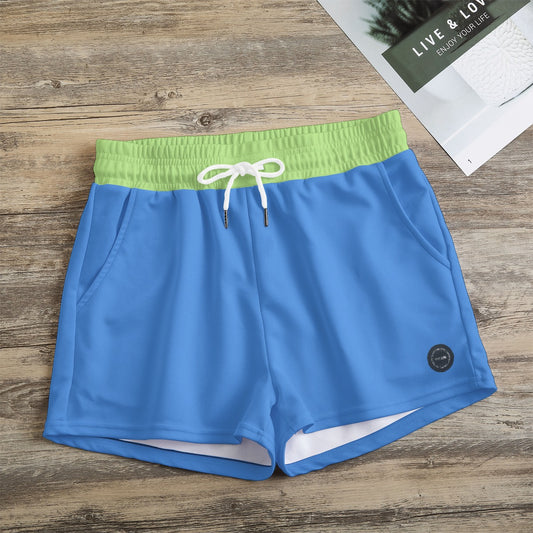 Blue and Green Shorts