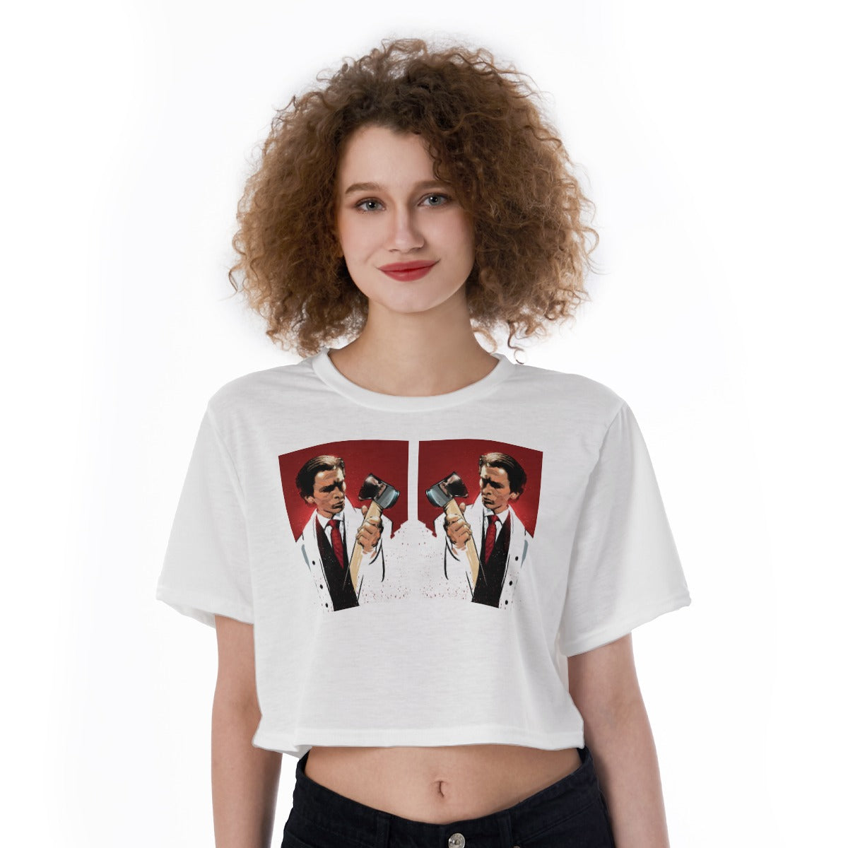 American Psycho Crop Top