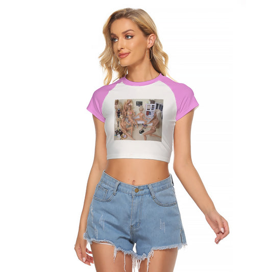 Barbie Slumber Party Crop Top