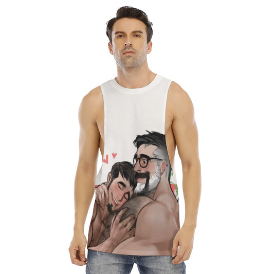 Bear and Boy Toy Tank Top