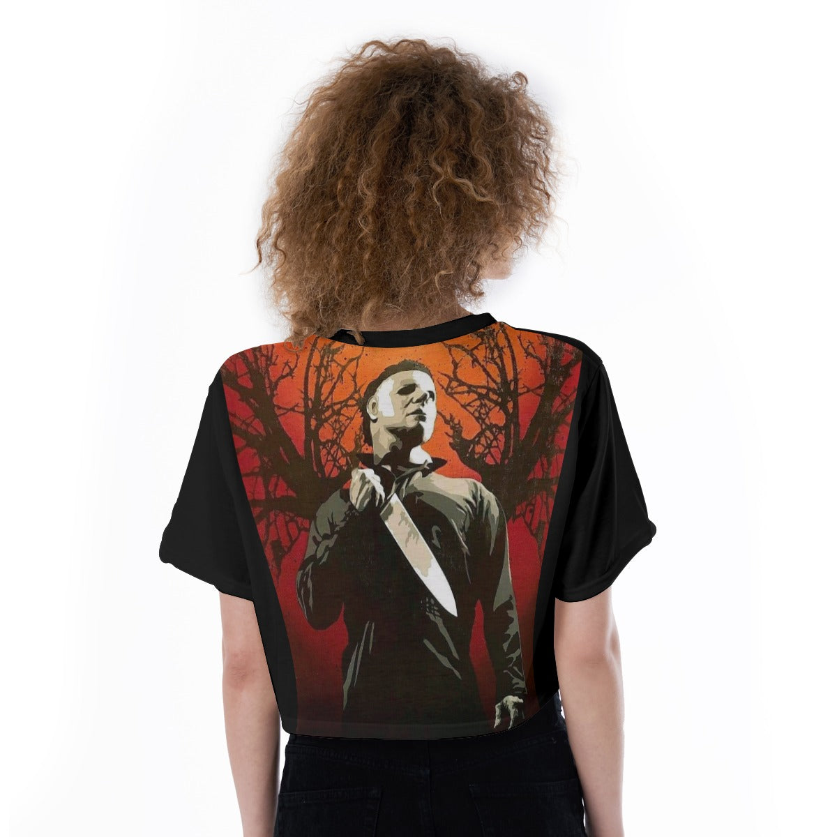 Michael Myers Crop Top