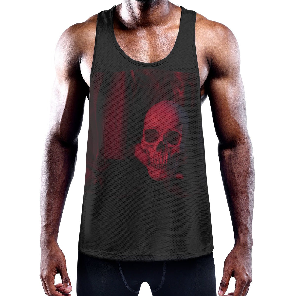 Red Skull Tank Top