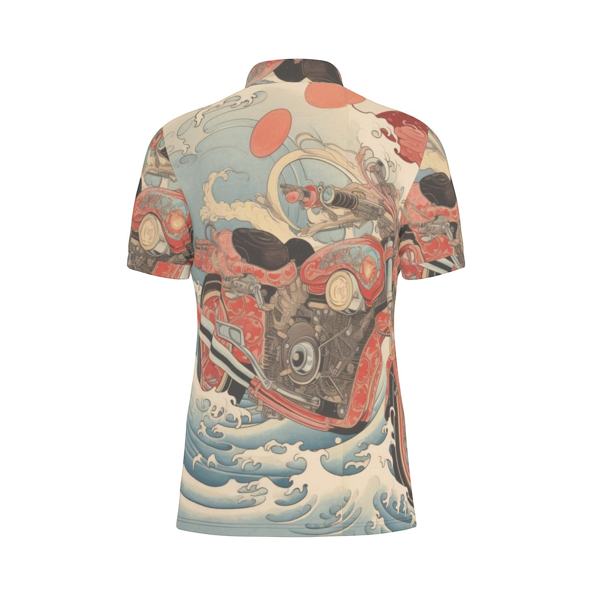 Tidal Wave Stretch Polo Shirt